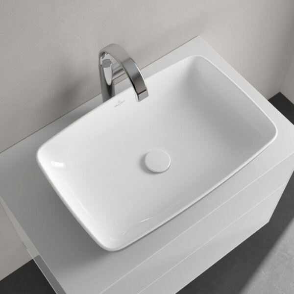 Villeroy & Boch 417258BCT8 - Umyvadlo na desku ARTIS 58x38,5 cm keramika/černá