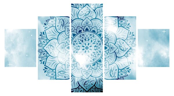 Obraz - Nebeská mandala (125x70 cm)