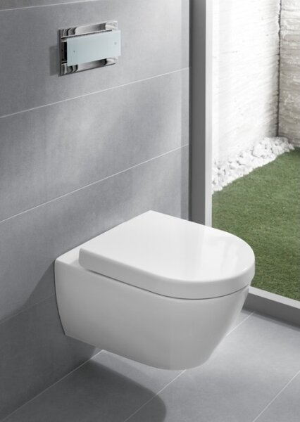 Villeroy & Boch 56001001 - Závěsné WC SUBWAY 2.0 keramika/bílá