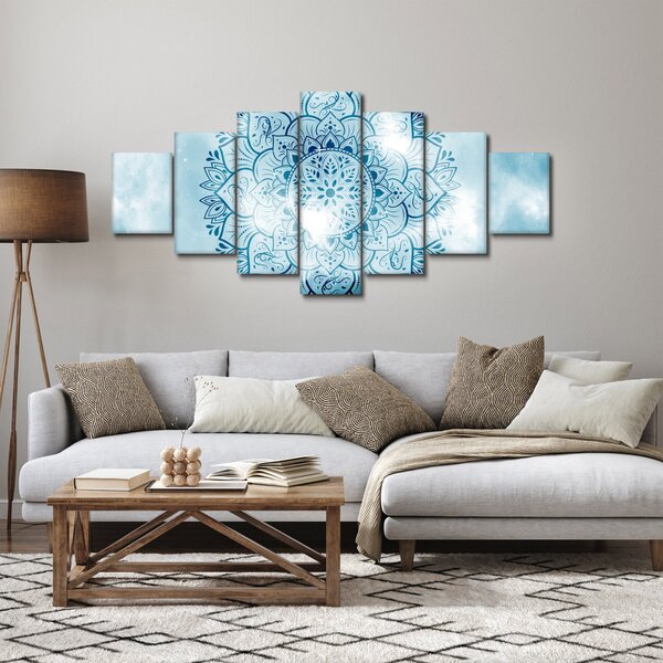 Obraz - Nebeská mandala (210x100 cm)