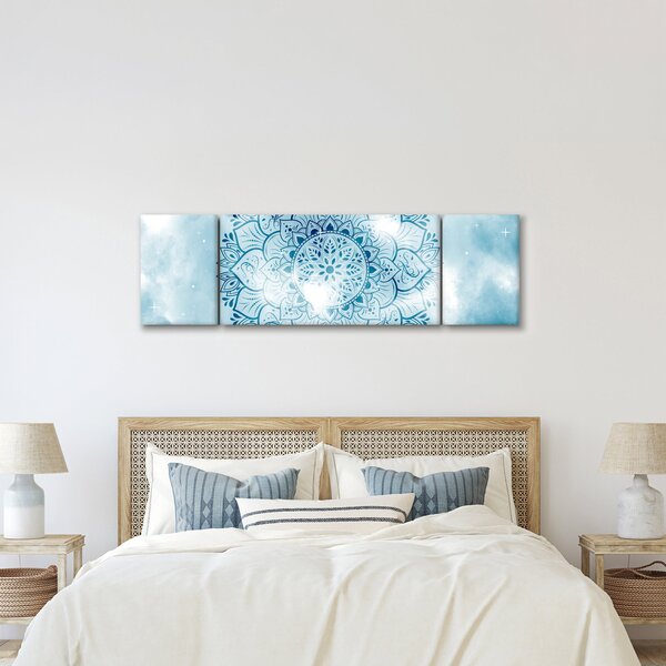 Obraz - Nebeská mandala (170x50 cm)