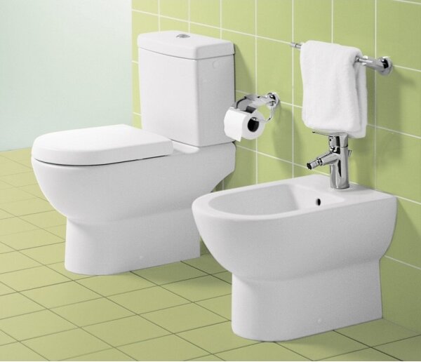 Villeroy & Boch 9M55S101 - Záchodové prkénko SoftClose SUBWAY bílá