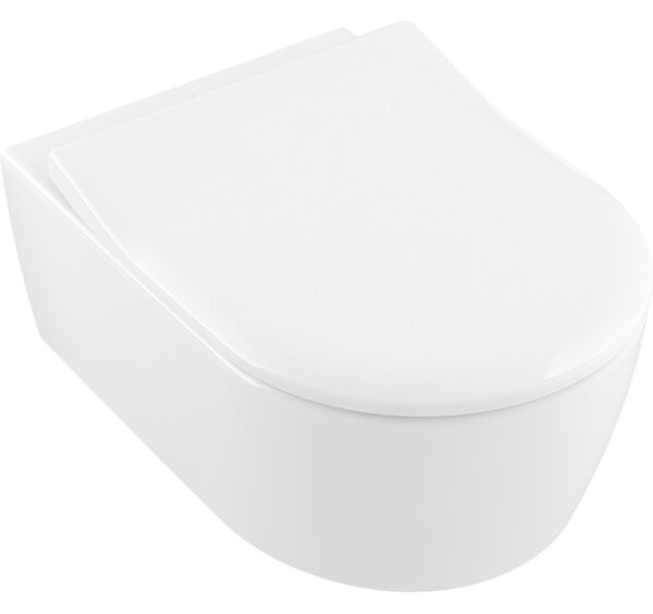 Villeroy & Boch 9M87S101 - Záchodové prkénko SoftClose AVENTO bílá