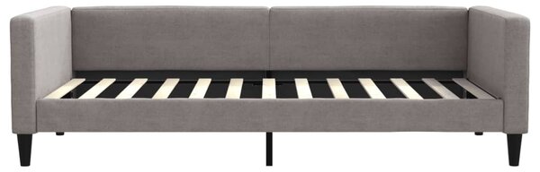 Válenda s přistýlkou taupe 100 x 200 cm textil 3196586