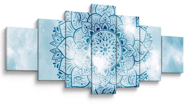 Obraz - Nebeská mandala (210x100 cm)