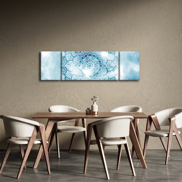 Obraz - Nebeská mandala (170x50 cm)