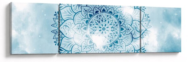 Obraz - Nebeská mandala (170x50 cm)