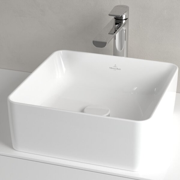 Villeroy & Boch 4A213801 - Umyvadlo na desku COLLARO 38x38 cm keramika/bílá