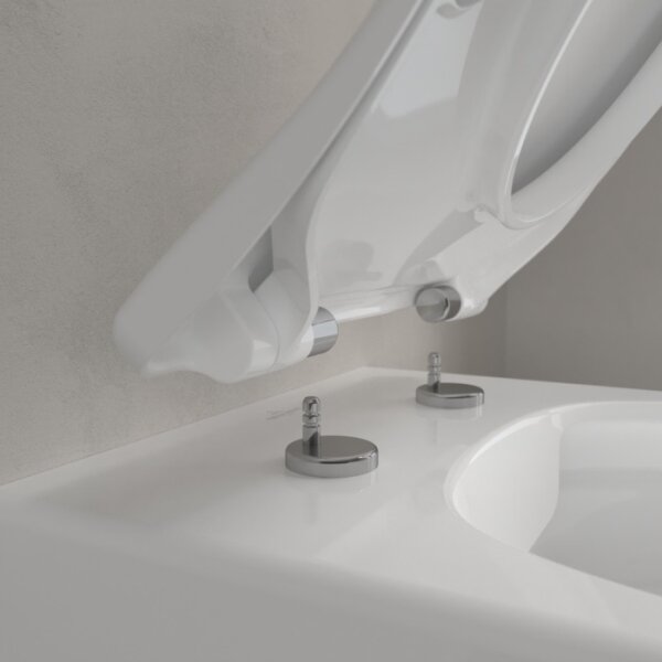 Villeroy & Boch 9M87S101 - Záchodové prkénko SoftClose AVENTO bílá
