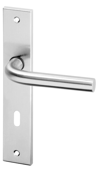 AC-T servis ACT dveřní klika LIDA HR ECO štít (nerez) Provedení: BB (pro pokojový klíč), Rozteč: 90 mm