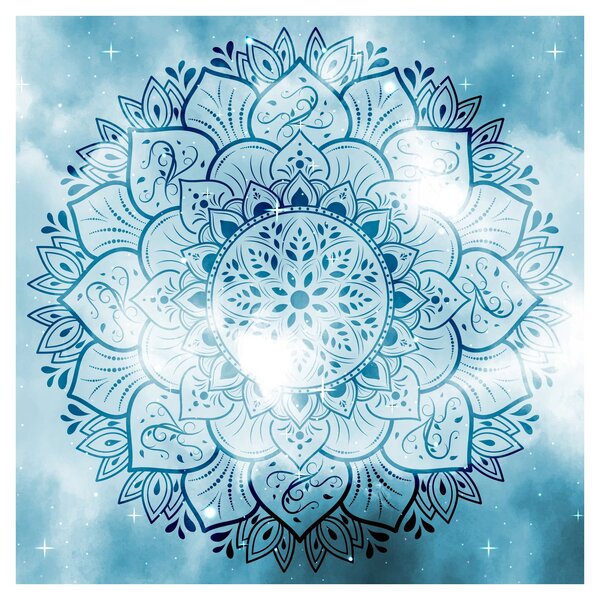 Obraz - Nebeská mandala (30x30 cm)