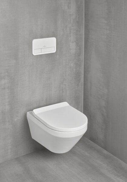 Villeroy & Boch 8M70S101 - Záchodové prkénko ARCHITECTURA SoftClose bílá