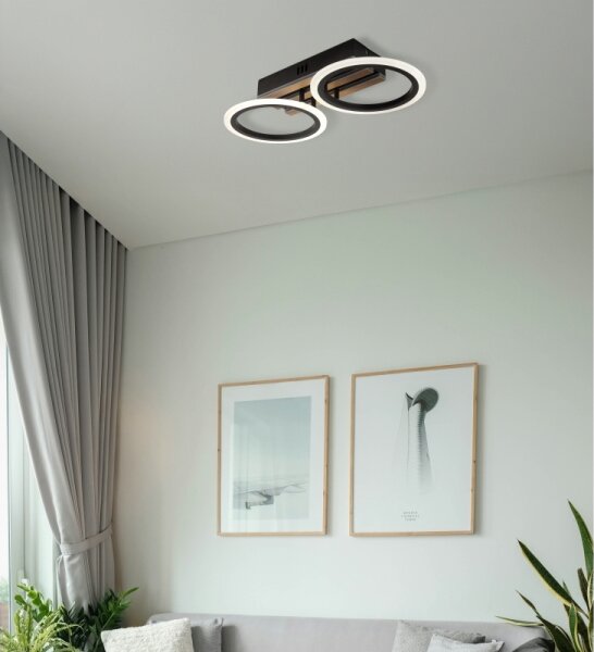 Globo 67360D2 - LED Stropní svítidlo BLEVINS 15W/230V 3000/4200/6000K