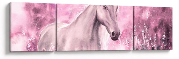 Obraz - Malovaný kůň (170x50 cm)