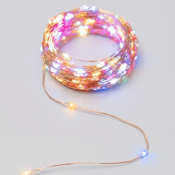 Aigostar - LED Solární řetěz 200xLED/8 funkcí 22m IP65 multicolor 800 mAh
