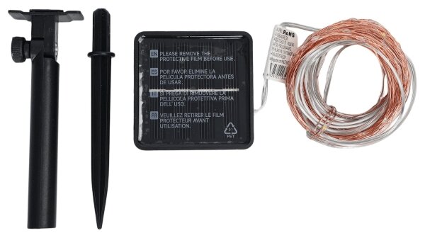 Aigostar - LED Solární řetěz 200xLED/8 funkcí 22m IP65 multicolor 800 mAh