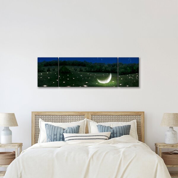 Obraz - Padající nebe (170x50 cm)
