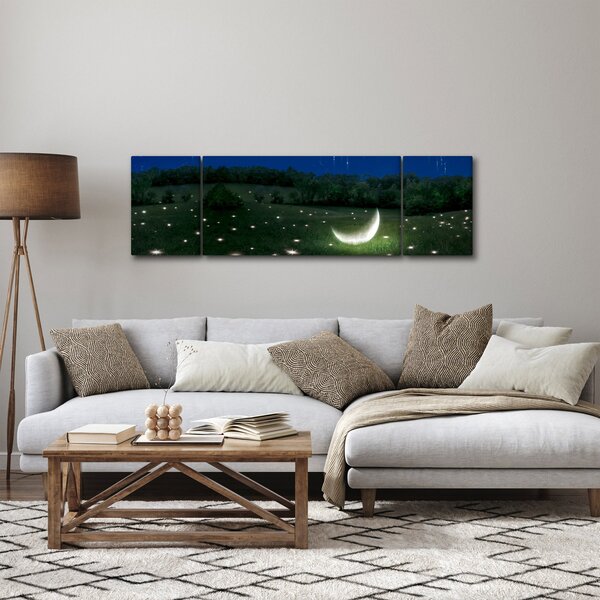 Obraz - Padající nebe (170x50 cm)