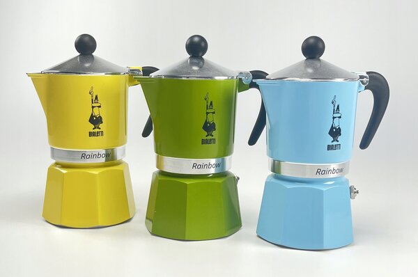 Moka konvička Bialetti Rainbow 3tz 150 ml, 3 šálky