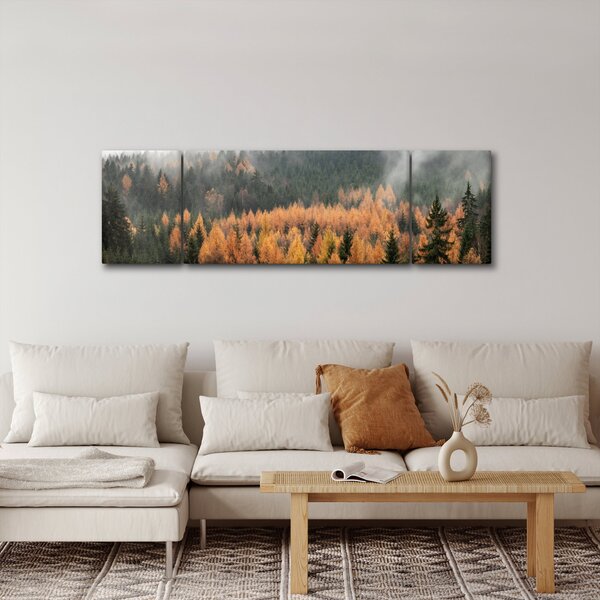 Obraz - Podzimní les (170x50 cm)