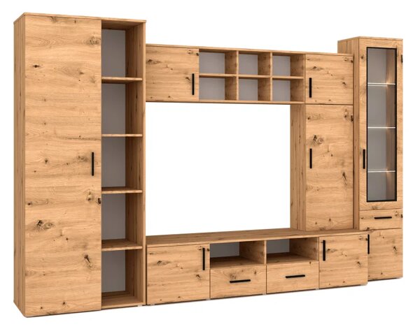 Obývací stěna Larisa, wenge/trufla