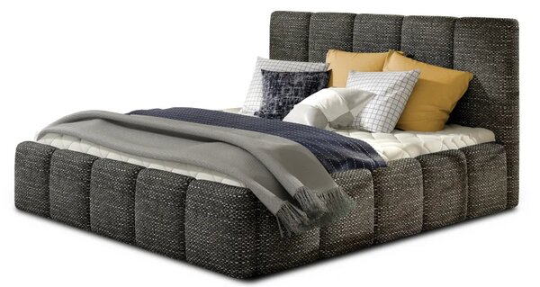 Designová čalouněná postel MIRA, 200x160, růžová (matt velvet 63/pouze rám postele/beg_07_co_1.6)