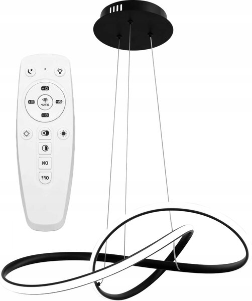 Závěsné svítidlo TOOLIGHT černé LED 113 cm s možností stmívání