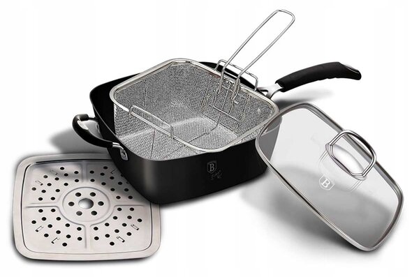 Tradiční pánev Berlinger Haus Black Professional 24 cm granitová