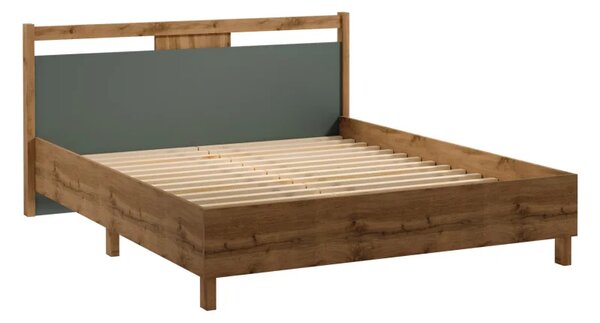 Manželská postel Indigo L160, wotan/beige