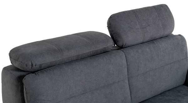 Pohovka Elegant 2,5F rozkládací, černá (soro 100)
