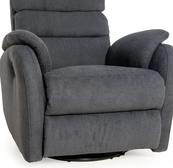 Křeslo ELEGANT 3 polohovací, černá (soro 100)