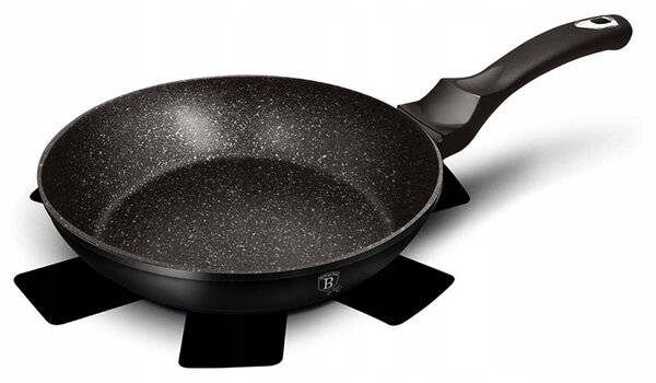 Tradiční pánev Berlinger Haus Black Silver 24 cm s mramorovým povrchem