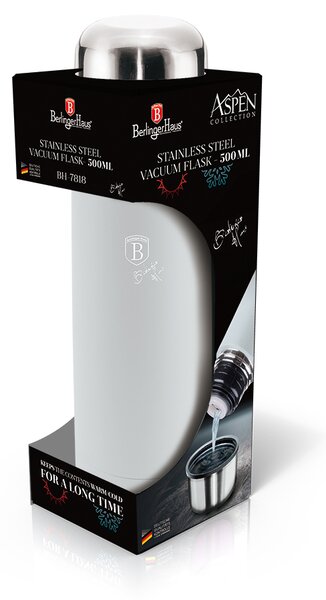 Termoska na nápoje Berlinger Haus 1 l bílá