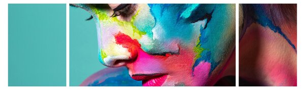 Obraz - Body art (170x50 cm)