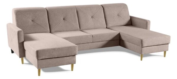 Sedací souprava Scandi New U, zelená (diosa 34)