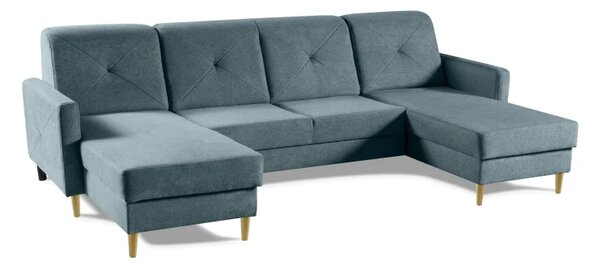 Sedací souprava Scandi New U, zelená (diosa 34)