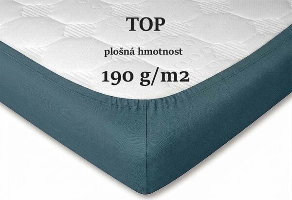 DADKA Jersey prostěradlo borůvka Rozměr 60x120x10 dětské