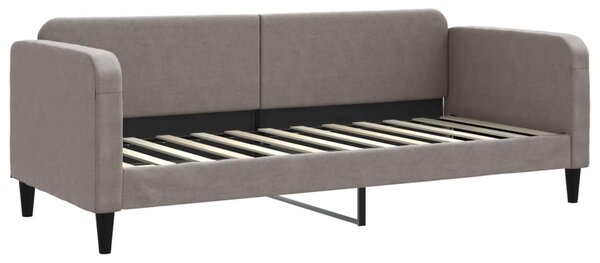 Válenda s přistýlkou a zásuvkami taupe 80 x 200 cm textil 3196850
