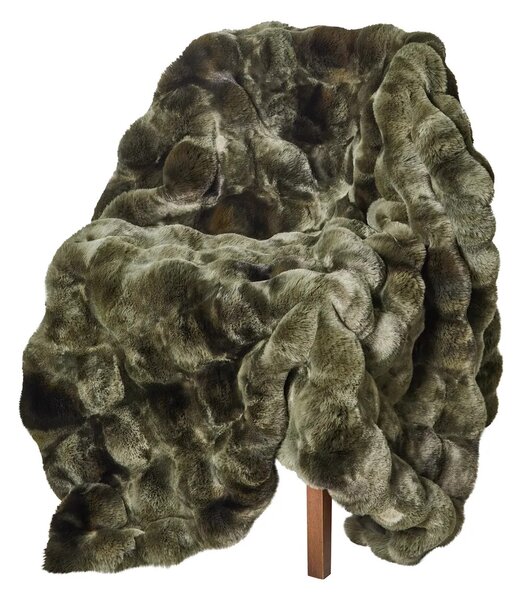 Skinnwille Home Collection Kožešinový přehoz Misty Forest, pléd, 140x220 cm