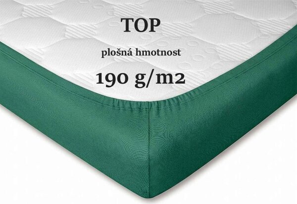 DADKA Jersey prostěradlo šalvěj Rozměr 90x200x20 jednolůžko