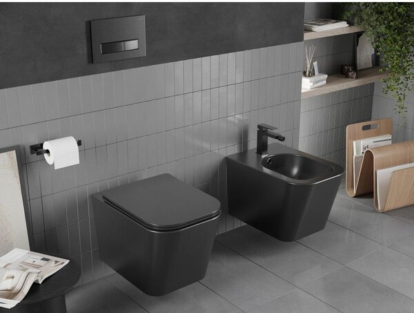 Mexen Teo závěsný bidet, černý mat - 35855185