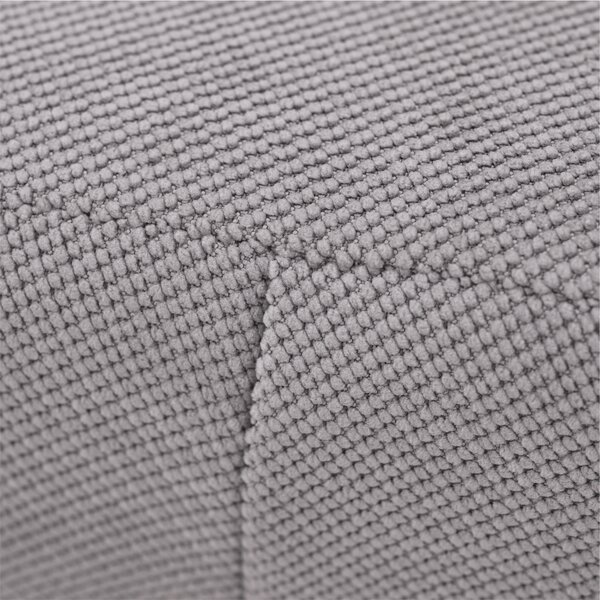 KONDELA Ergonomická klekačka, šedohnědá Taupe/buk, FLONET