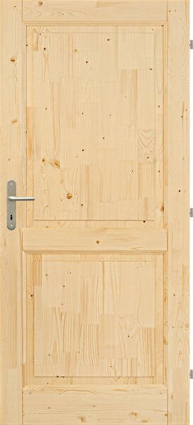 Mand CZ s.r.o. Dřevěné dveře VLASTA 2K (country) Orientace Dveří: Pravé, Rozměr dle ČSN: 70 / 197