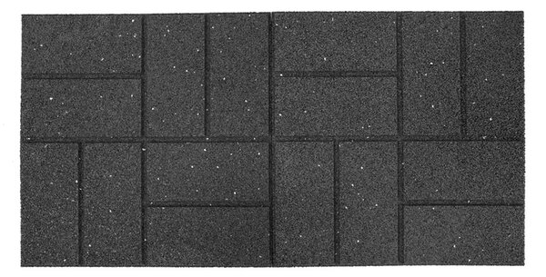 Multy home Gumová dlaždice BRICKFACE 40 x 40 cm, šedá, oboustranná MHEU5000171, 1 ks 4016.99.00
