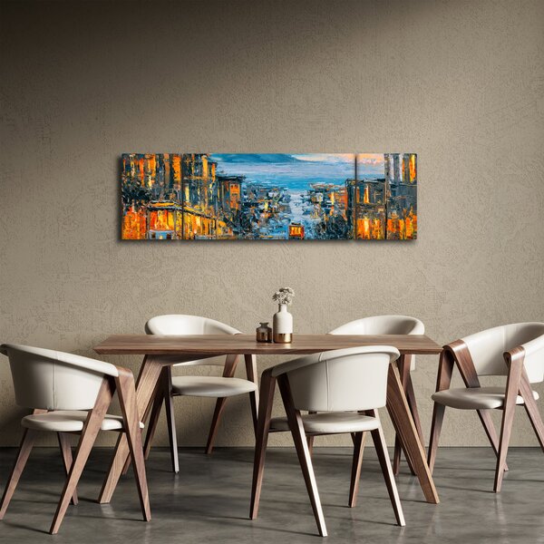 Obraz - Cable Car, San Francisco (170x50 cm)