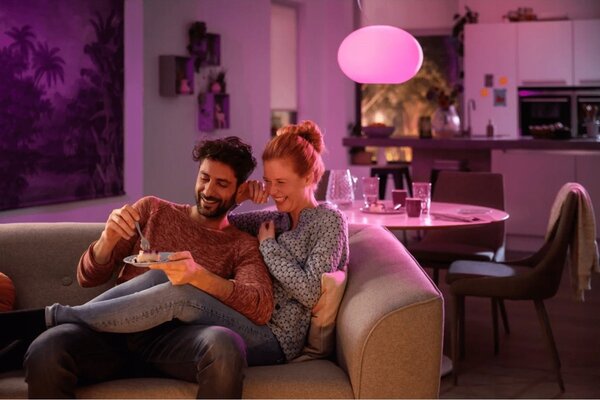 Závěsné svítidlo Philips Hue Flourish – 1 světelný bod, integrovaný LED zdroj