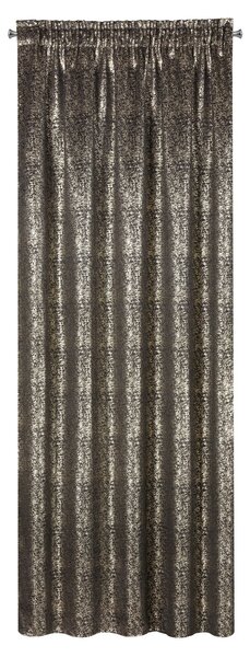 ZATEMŇOVACÍ ZÁVĚS NA PÁSCE EBRU 135X270 CM ČERNÁ