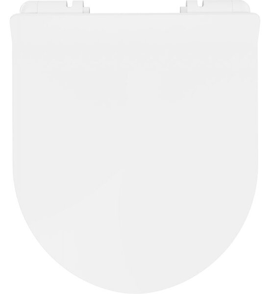 Mexen deska pomalu zavírající slim, duroplast, bílý lesk - 39010100