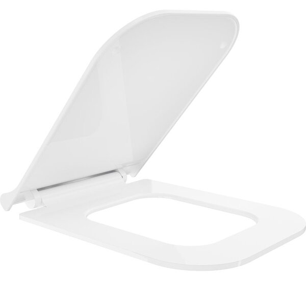 Mexen sedátko wolnoopadající slim, duroplast, bílý lesk - 39070100