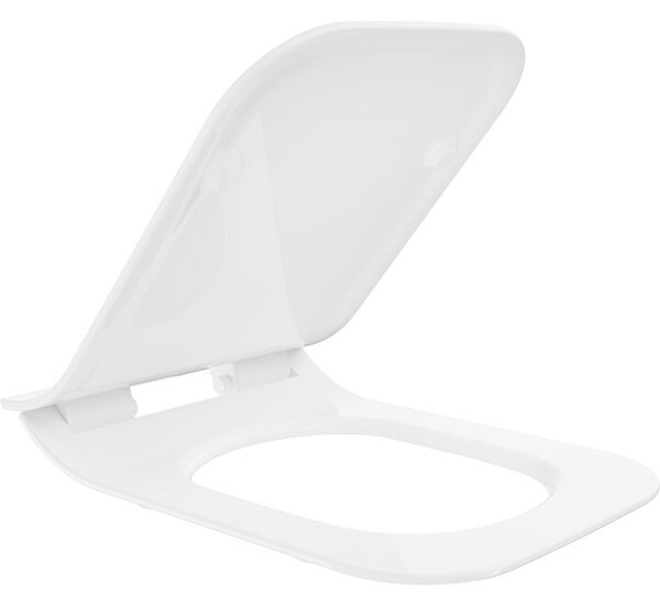 Mexen deska zpomaleně sklápějící slim, duroplast, bílá lesk - 39080100
